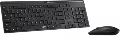 کیبورد و موس بیسیم RAPOO مدل X8100