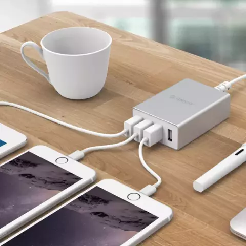 شارژر USB دسکتاپ ORICO مدل ASK-4U-EU