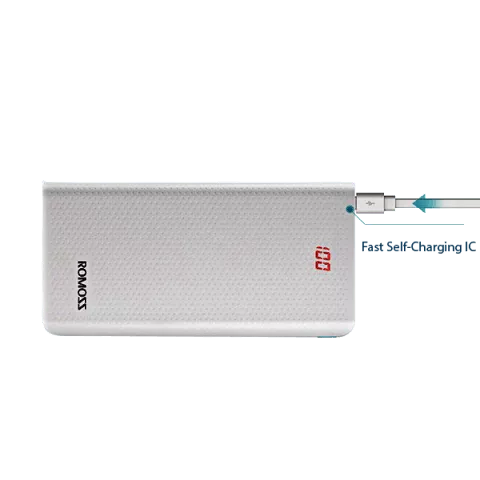 پاور بانک 20000میلی آمپر ساعت Romoss مدل SENSE 6 LED PH80