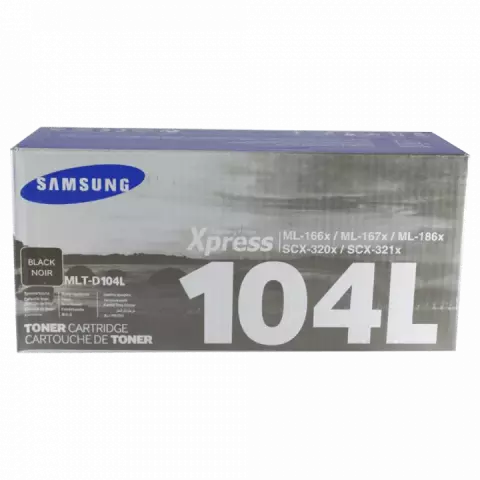 کارتریج تونر مشکی طرح اصلی SAMSUNG مدل 104L