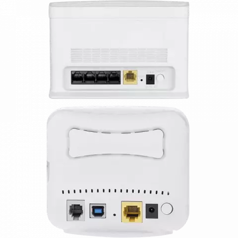 روتر بی‌سیم D-LINK مدل DIR-600 به‌ همراه مودم روتر ADSL مدل DSL-2520U