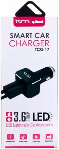 شارژر فندکی TSCO مدل TCG 17