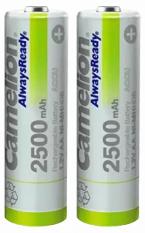 باتری قلمی قابل شارژ CAMELION ظرفیت 2500 میلی آمپر ساعت