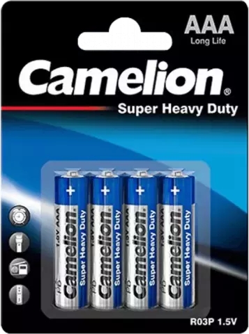 باتری نیم قلمی CAMELION مدل SUPER HEAVY DUTY