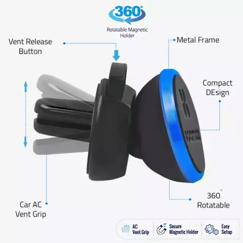 نگهدارنده موبایل Promate مدل VENTGRIP