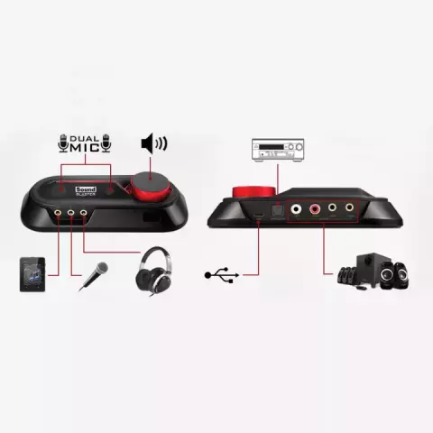 کارت صدا اکسترنال CREATIVE مدل BLASTER OMNI Surround 5.1 SB1560