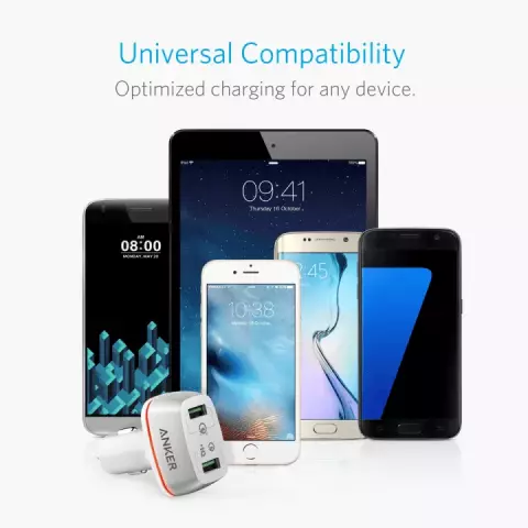 شارژر فندکی خودرو ANKER مدل POWERDRIVE PLUS 2