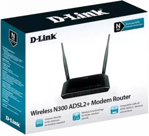 مودم روتر ADSL2 PLUS بی سیم D-Link مدل DSL-2740U