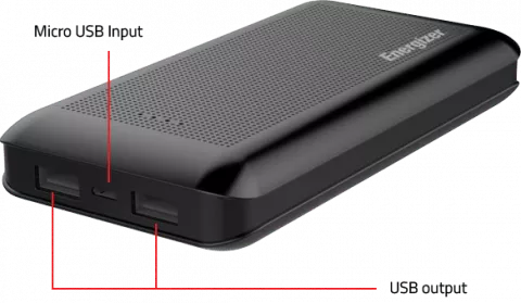 پاور بانک 15000میلی آمپر ساعت Energizer مدل UE15005