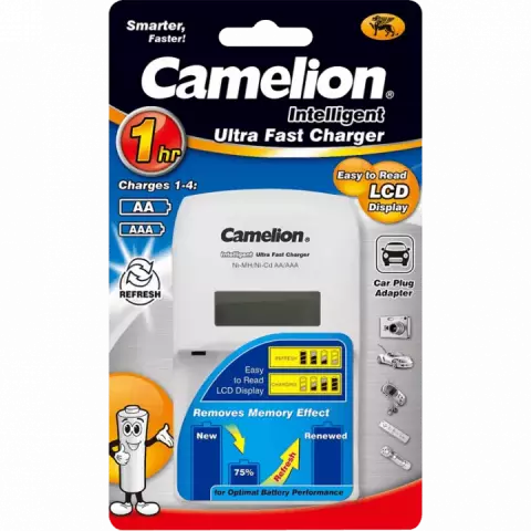 شارژر سریع باتری CAMELION مدل BC-0907