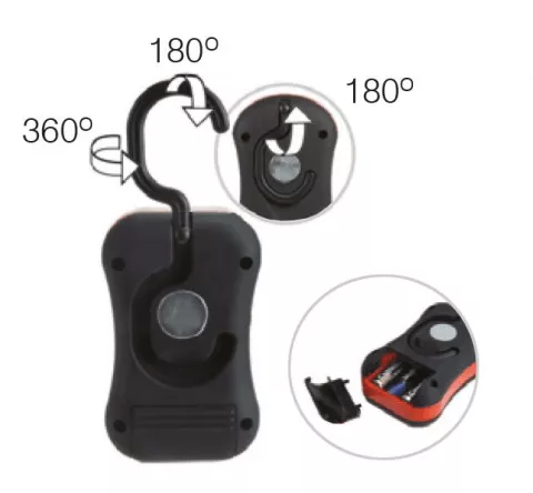 چراغ قوه CAMELION مدل SL7280N-D12