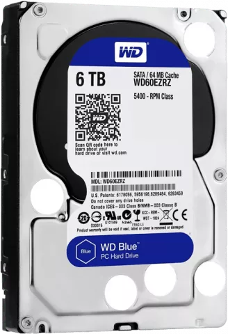 هارد اینترنال 6ترابایت WD مدل BLUE WD60EZRZ