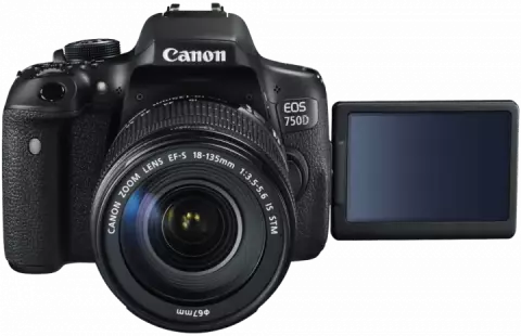 دوربین عکاسی با لنز 135-18 میلی متری Canon مدل EOS 750D