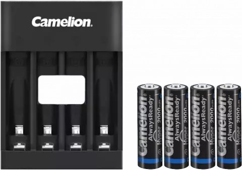 شارژر باتری CAMELION مدل BC-0807F به همراه باتری