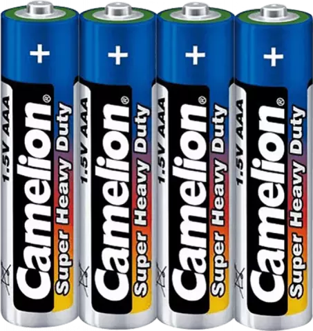 باتری نیم قلمی CAMELION مدل SUPER HEAVY DUTY با پک شیرینگ