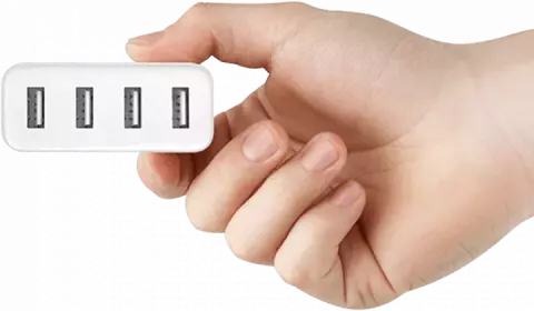 شارژر USB دیواری XIAOMI مدل 4 پورت CDQ01ZM