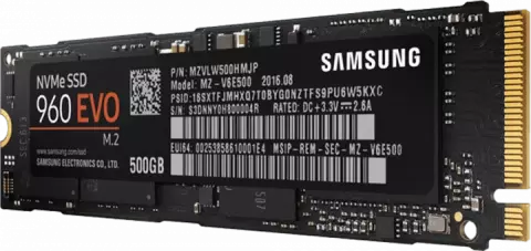 حافظه SSD اینترنال 500گیگابایت Samsung مدل EVO 960