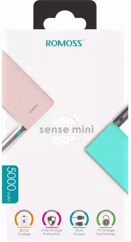 پاور بانک 5000میلی آمپر ساعت Romoss مدل SENSE MINI PHP05