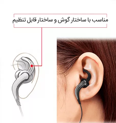 هندزفری JVC مدل HA-ETR40-E
