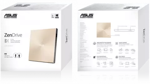 دی وی دی رایتر اکسترنال Asus مدل ZenDrive SDRW-08U9M-U