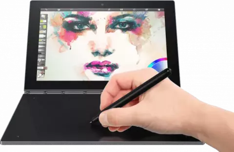 تبلت 10.1اینچی Lenovo مدل YOGA BOOK YB1-X91F