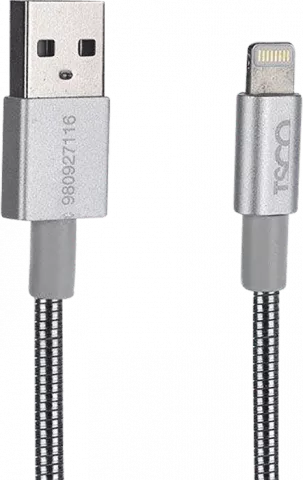 کابل شارژ 1 متری USB به TSCO LIGHTNING مدل TC i-27
