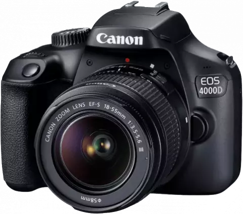 دوربین عکاسی CANON مدل EOS 4000D با لنز 55-18 میلی متر f/3.5-5.6 IS III