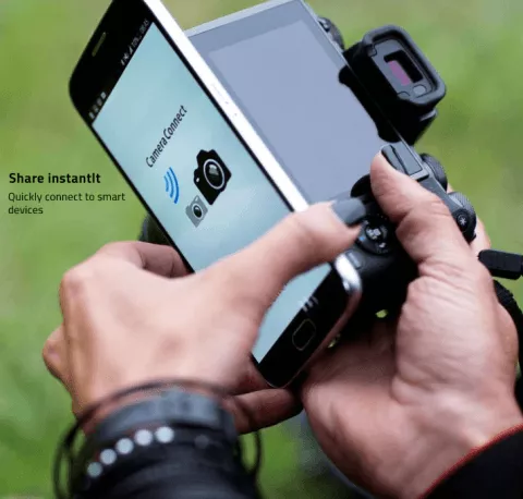 دوربین عکاسی بدون آینه CANON مدل EOS M5 با لنز 150-18 میلی متر