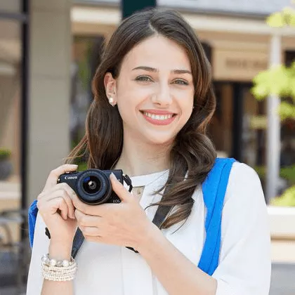 دوربین عکاسی بدون آینه CANON مدل EOS M100