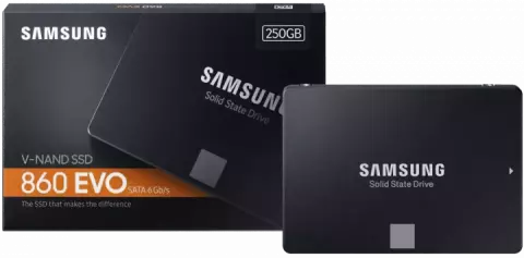 حافظه SSD اینترنال 250گیگابایت Samsung مدل 860 EVO
