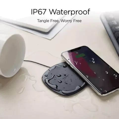 شارژر سریع بی سيم SPIGEN مدل ESSENTIAL F305W