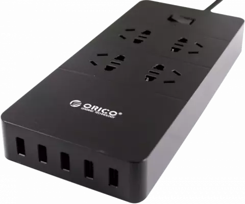 چند راهی برق و محافظ ORICO مدل HPC-4A5U