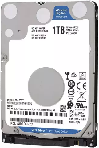 هارد لپ تاپ 1ترابایت WD مدل WD10SPZX