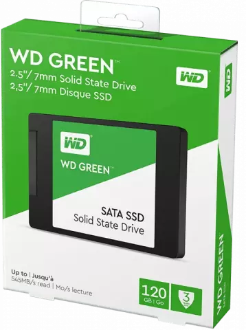 حافظه SSD اینترنال 120گیگابایت WD مدل GREEN WDS120G2G0A