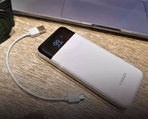 پاور بانک 10000میلی آمپر ساعت VEGER مدل VP-1056