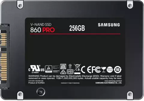 حافظه SSD اینترنال 256گیگابایت Samsung مدل 860 PRO