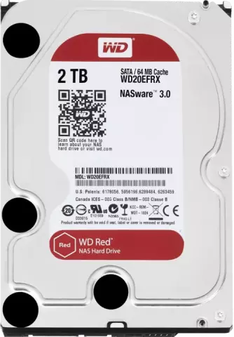 هارد اینترنال 2ترابایت WD مدل RED WD20EFRX