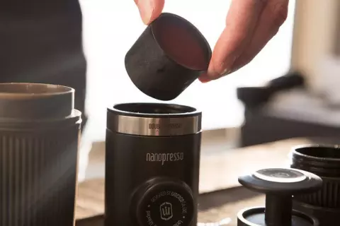 اسپرسو ساز مسافرتی WACACO مدل NANOPRESSO COMBO PACK