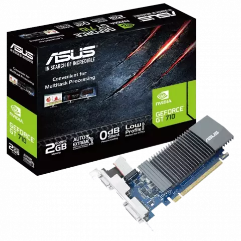کارت گرافیک 2گیگابایت Asus مدل GT710-SL-2GD5
