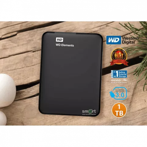 هارد اکسترنال 1 ترابایت WD ELEMENTS 