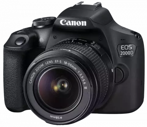 دوربین عکاسی Canon مدل EOS 2000D  با لنز 55-18 میلی متری