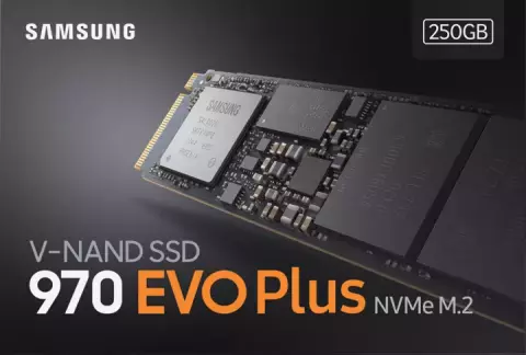 حافظه SSD اینترنال 250 گیگابایت Samsung مدل 970 EVO PLUS NVME M.2