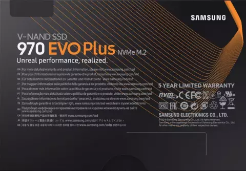 حافظه SSD اینترنال 250 گیگابایت Samsung مدل 970 EVO PLUS NVME M.2