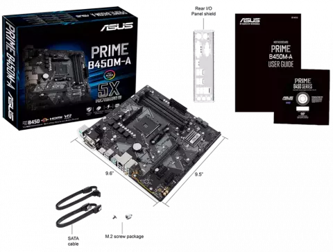 باندل مادربرد ASUS PRIME B450M-A به همراه پردازنده AMD RYZEN 5 3600X