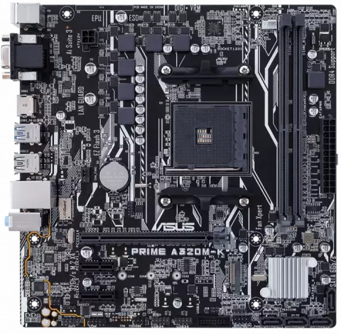 باندل مادربرد ASUS PRIME A320M-K به همراه پردازنده AMD RYZEN 3 3200G