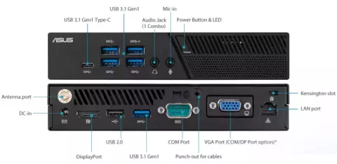 مینی پی سی  ASUS مدل  PB40-BBC008MC