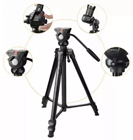 سه پایه دوربین عکاسی WEIFENG مدل  WT-3308A