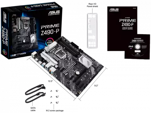 باندل مادربرد ASUS PRIME Z490-P  به همراه پردازنده INTEL CORE I5 10400
