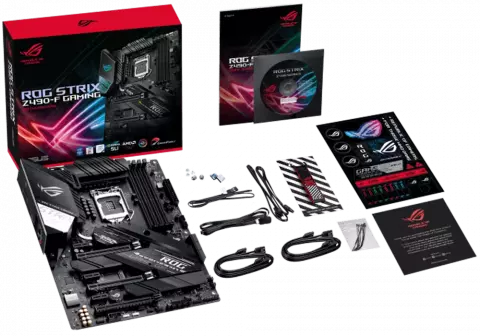 باندل مادربرد ASUS ROG STRIX Z490-F GAMING به همراه پردازنده INTEL CORE I7 10700
