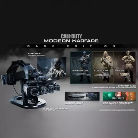 دوربین دید در شب CALL OF DUTY MODERN WARFARE DARK EDITION COLLECTOR'S